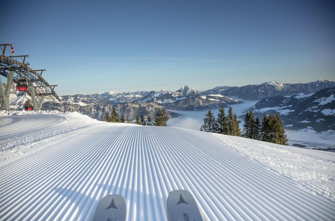 Luxusappartement Alpenliebe Oberndorf in Tirol Exterior foto