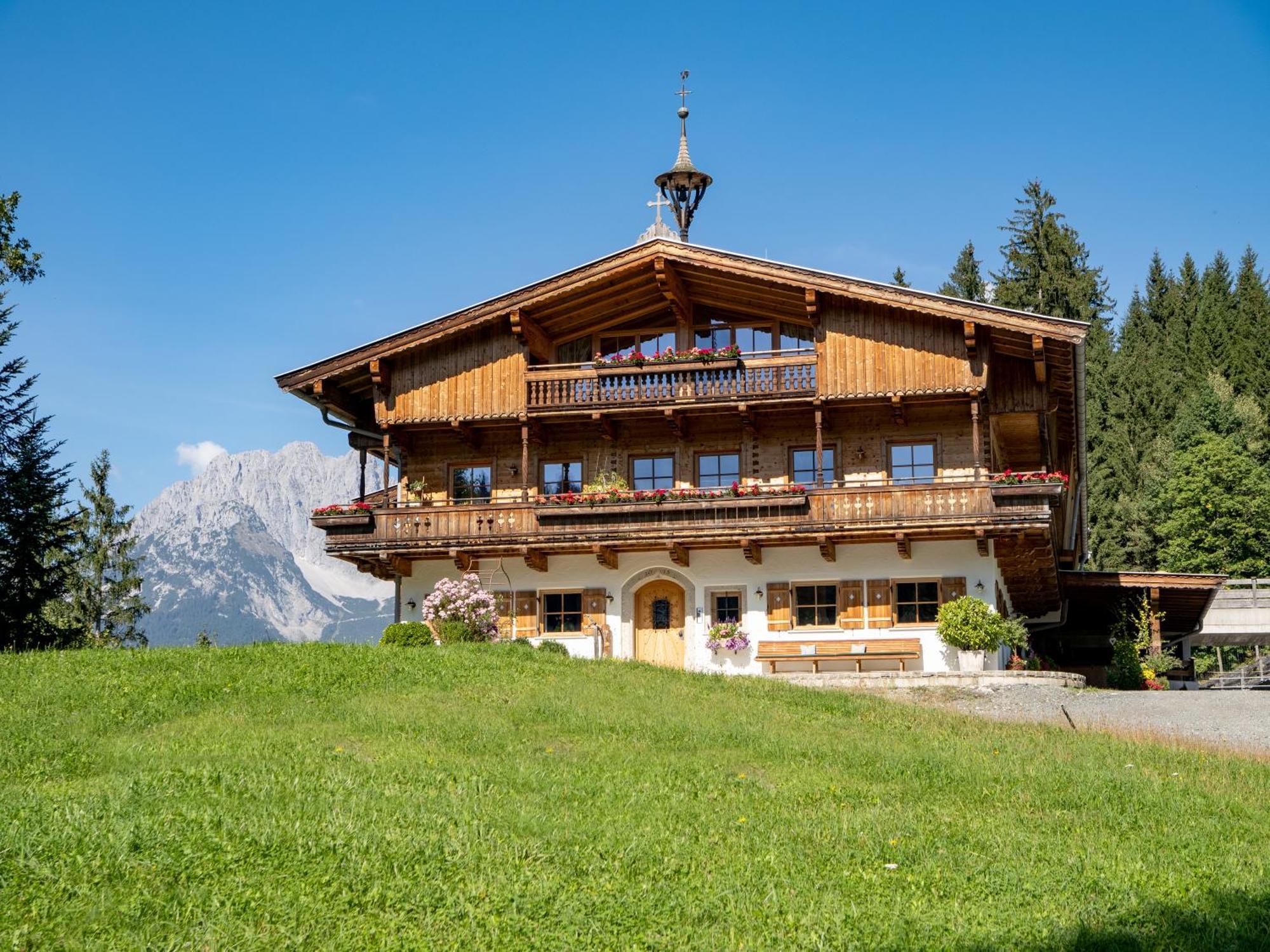 Luxusappartement Alpenliebe Oberndorf in Tirol Exterior foto