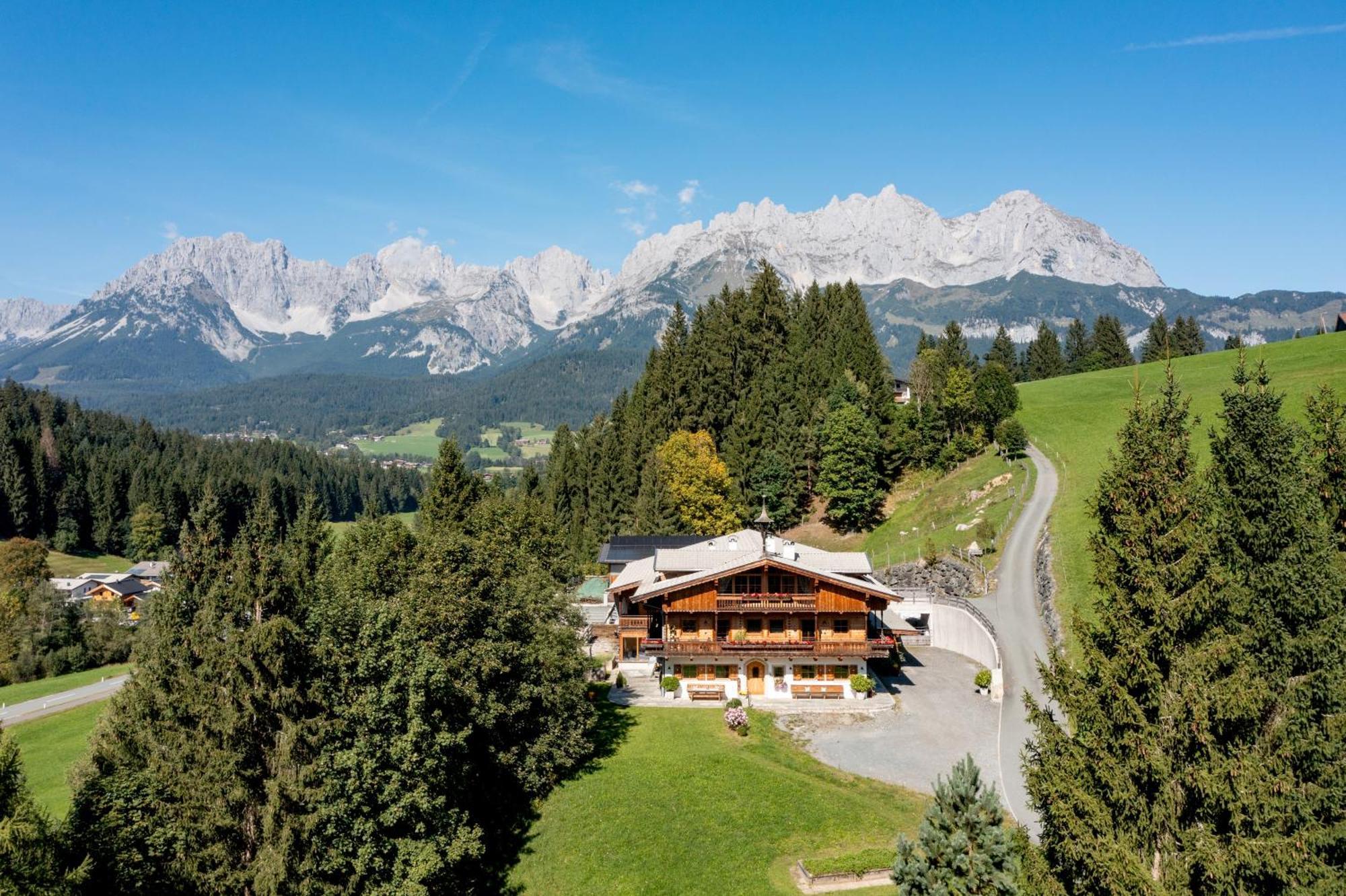 Luxusappartement Alpenliebe Oberndorf in Tirol Exterior foto